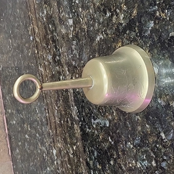 Other - Vintage Brass Bell Decor 5.5” Tall